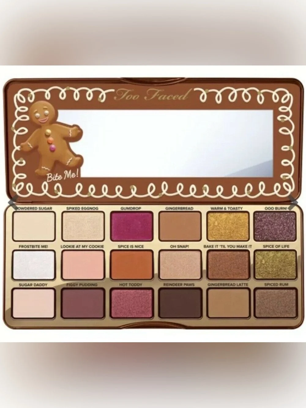 NIB Too Faced Gingerbread Spice Eyeshadow Palette
